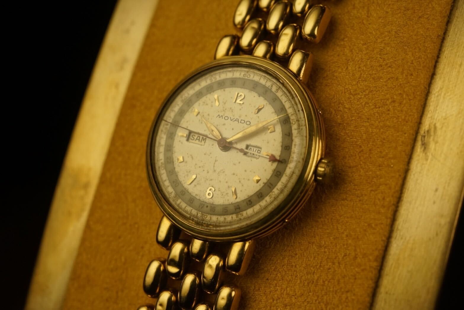 c.1950s Vintage Movado Ref.4820 “Triple Calender”