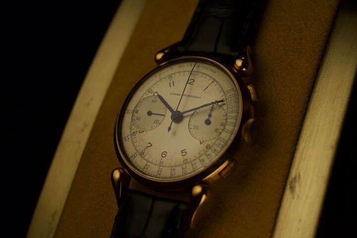 c.1950s Vintage Girard Perregaux, Pulsations Chronograph