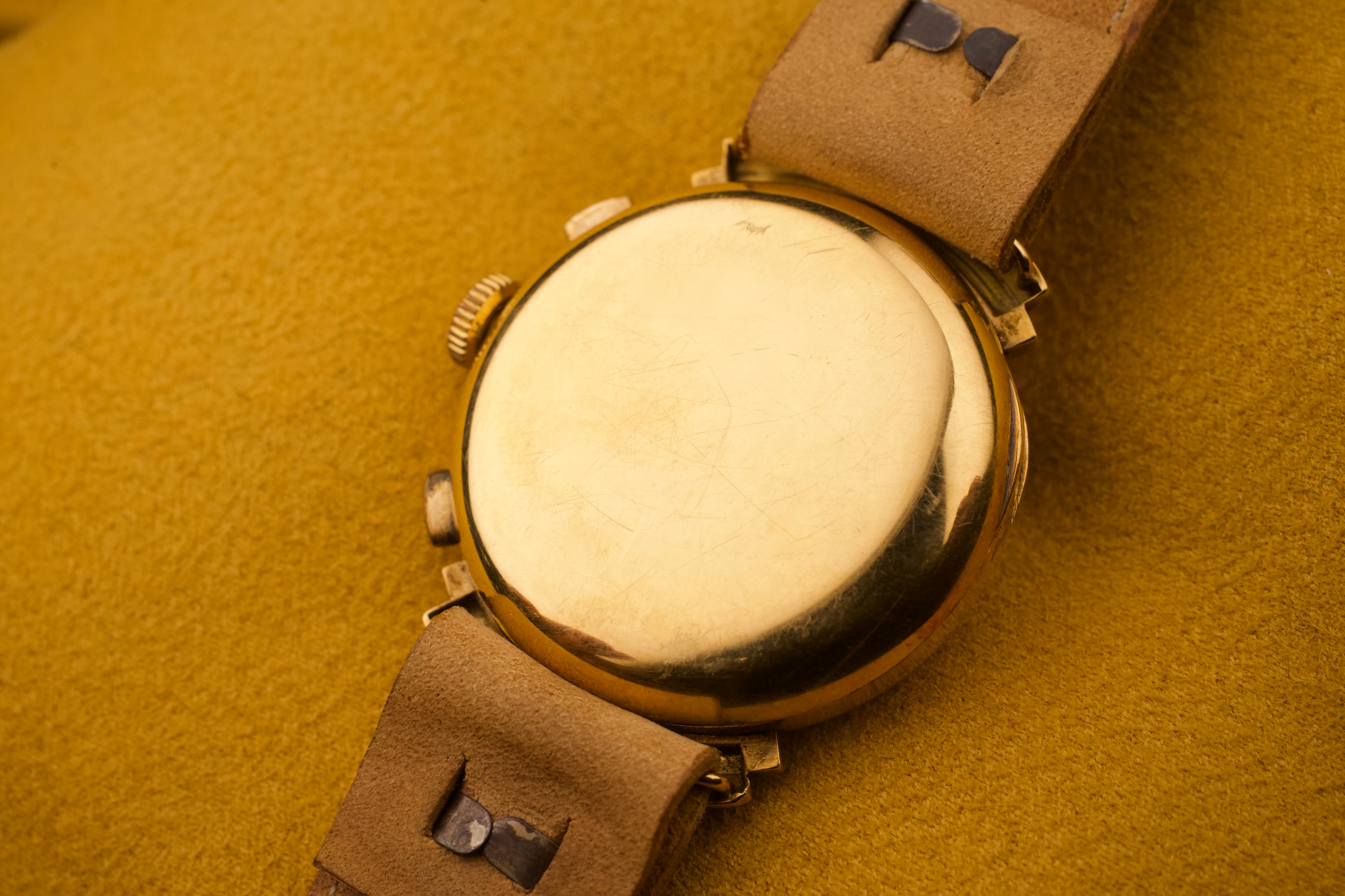 1930s, 無銘クロノグラフ "Art Deco"