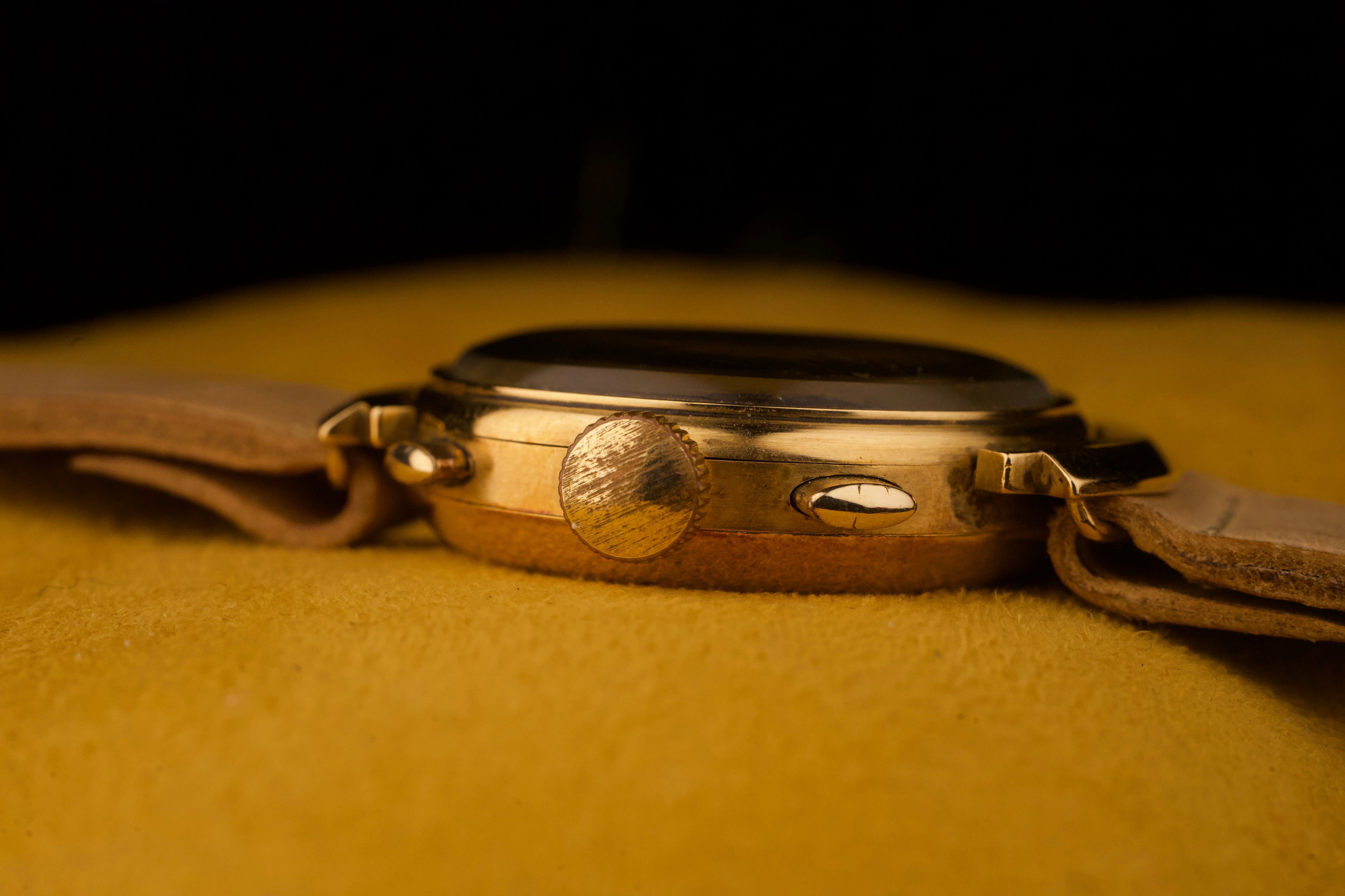 1930s, 無銘クロノグラフ "Art Deco"