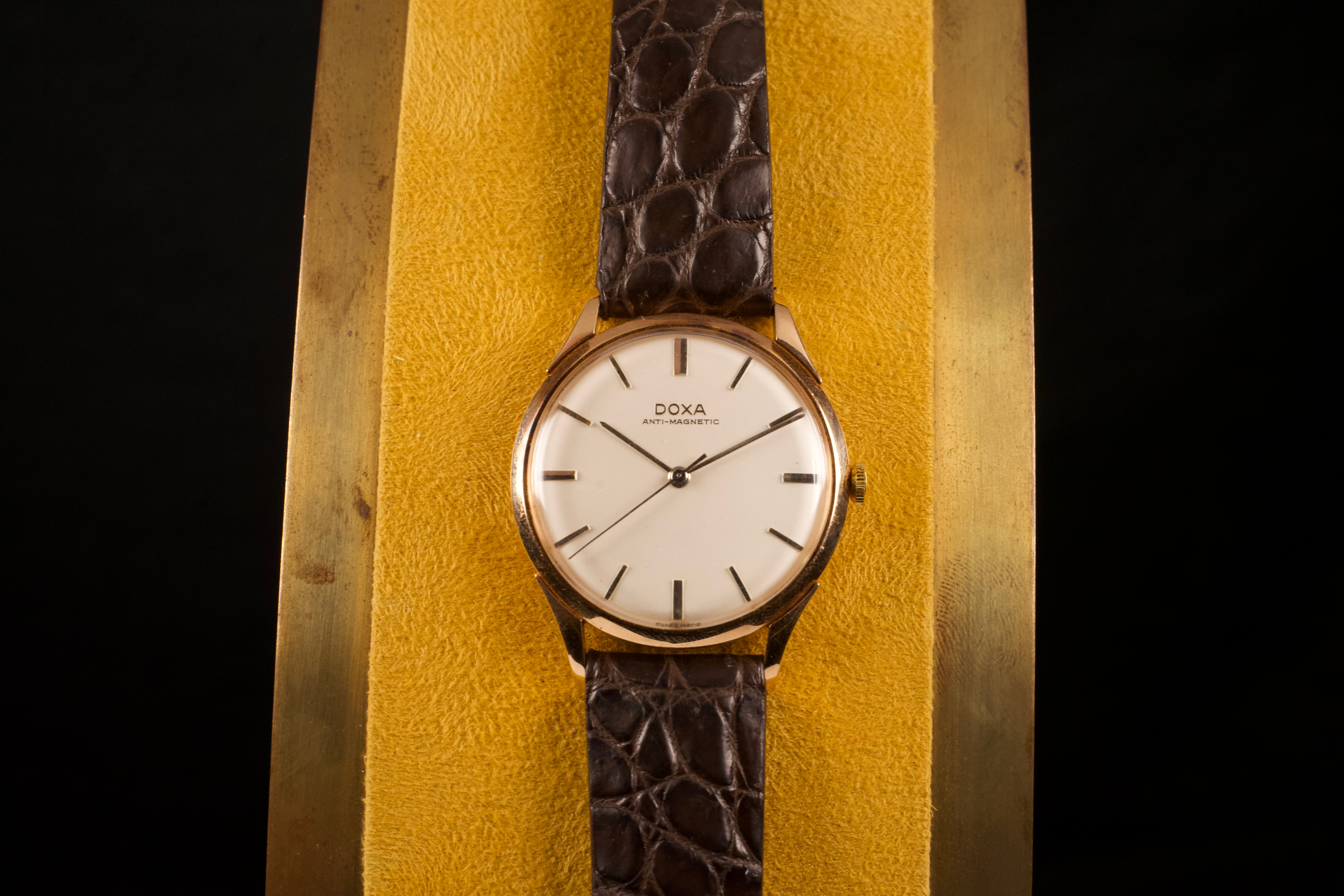 c.1950s Doxa, Men's Dress Watch "Anti-magnetic"