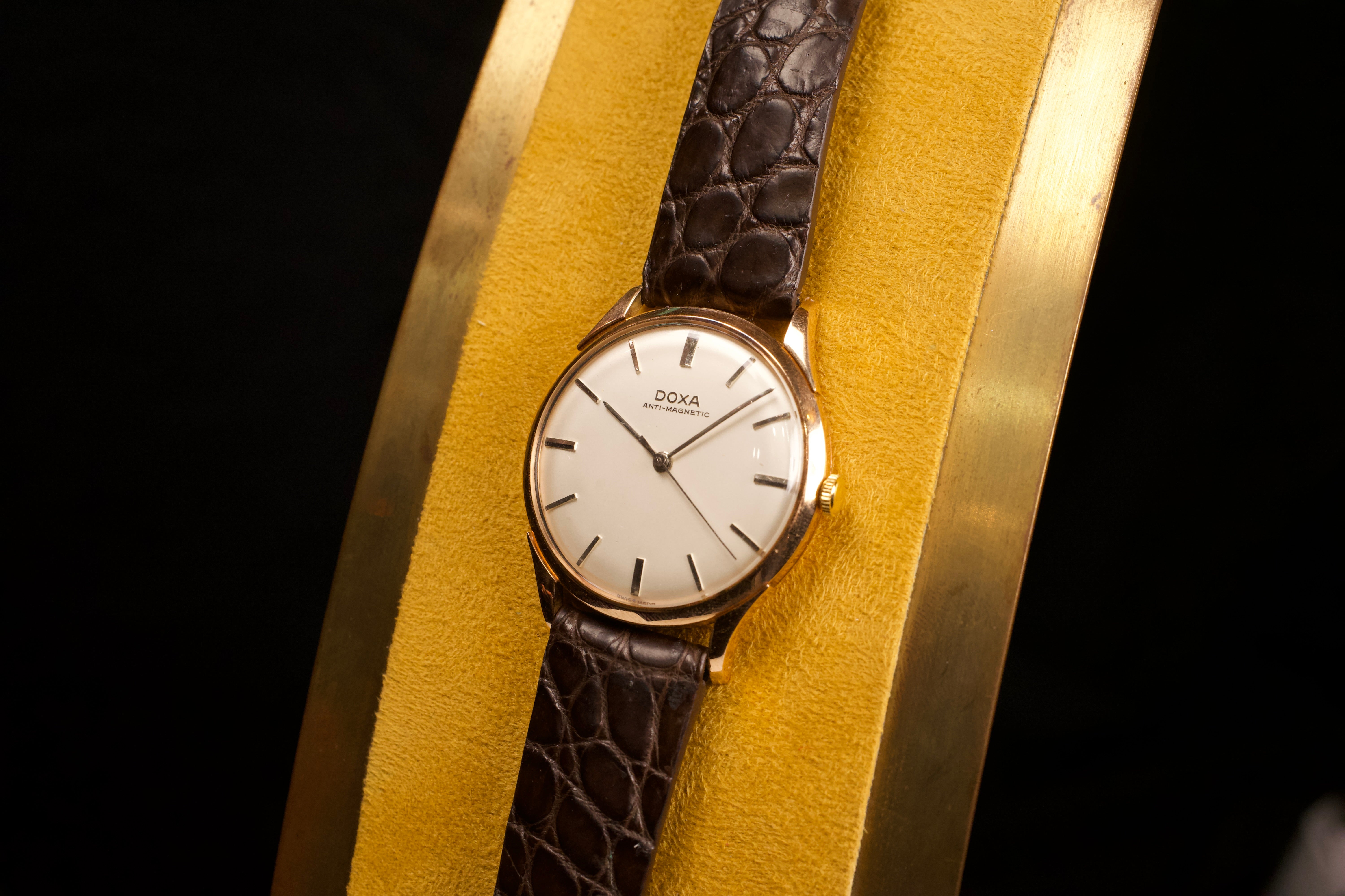 c.1950s Doxa, Men's Dress Watch "Anti-magnetic"