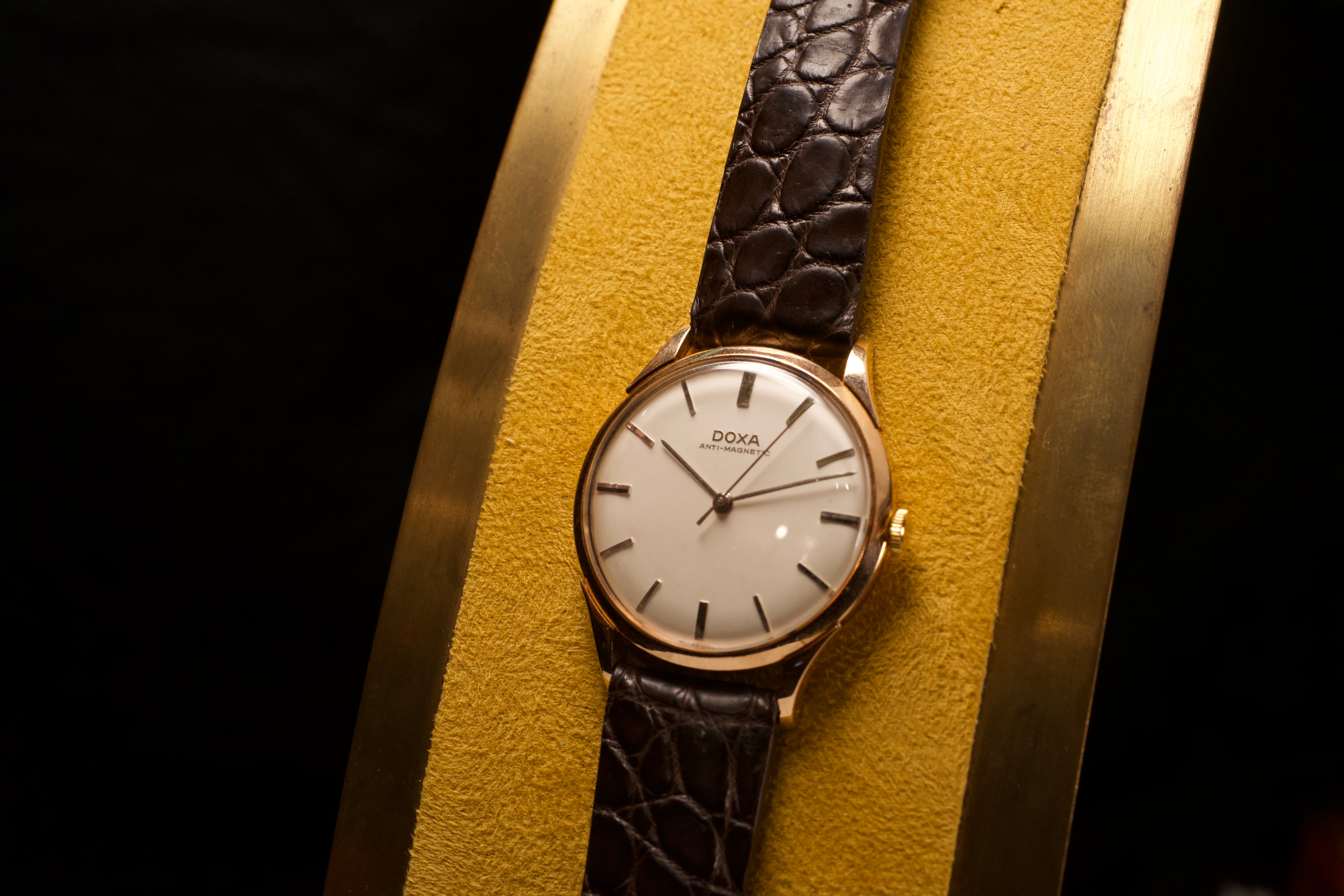 c.1950s Doxa, Men's Dress Watch "Anti-magnetic"