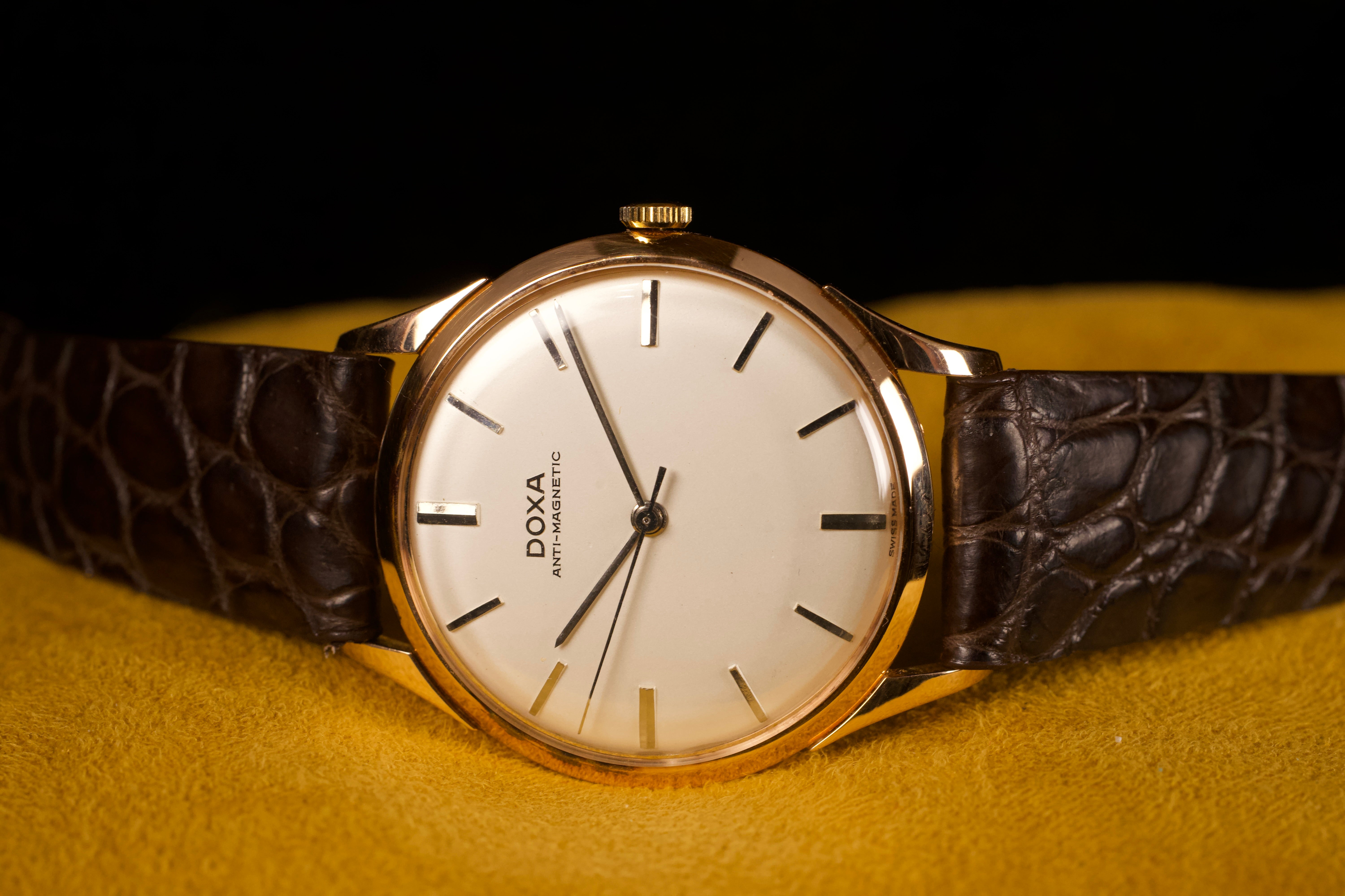 c.1950s Doxa, Men's Dress Watch "Anti-magnetic"