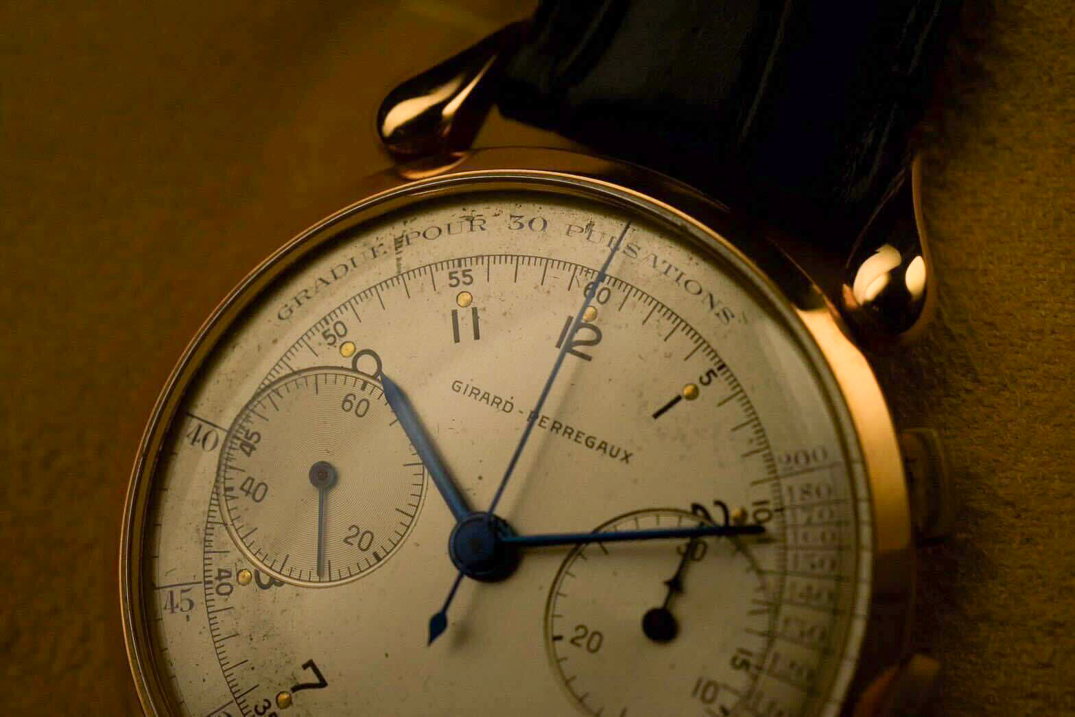 1950s Girard Perregaux Pulsations Chronograph