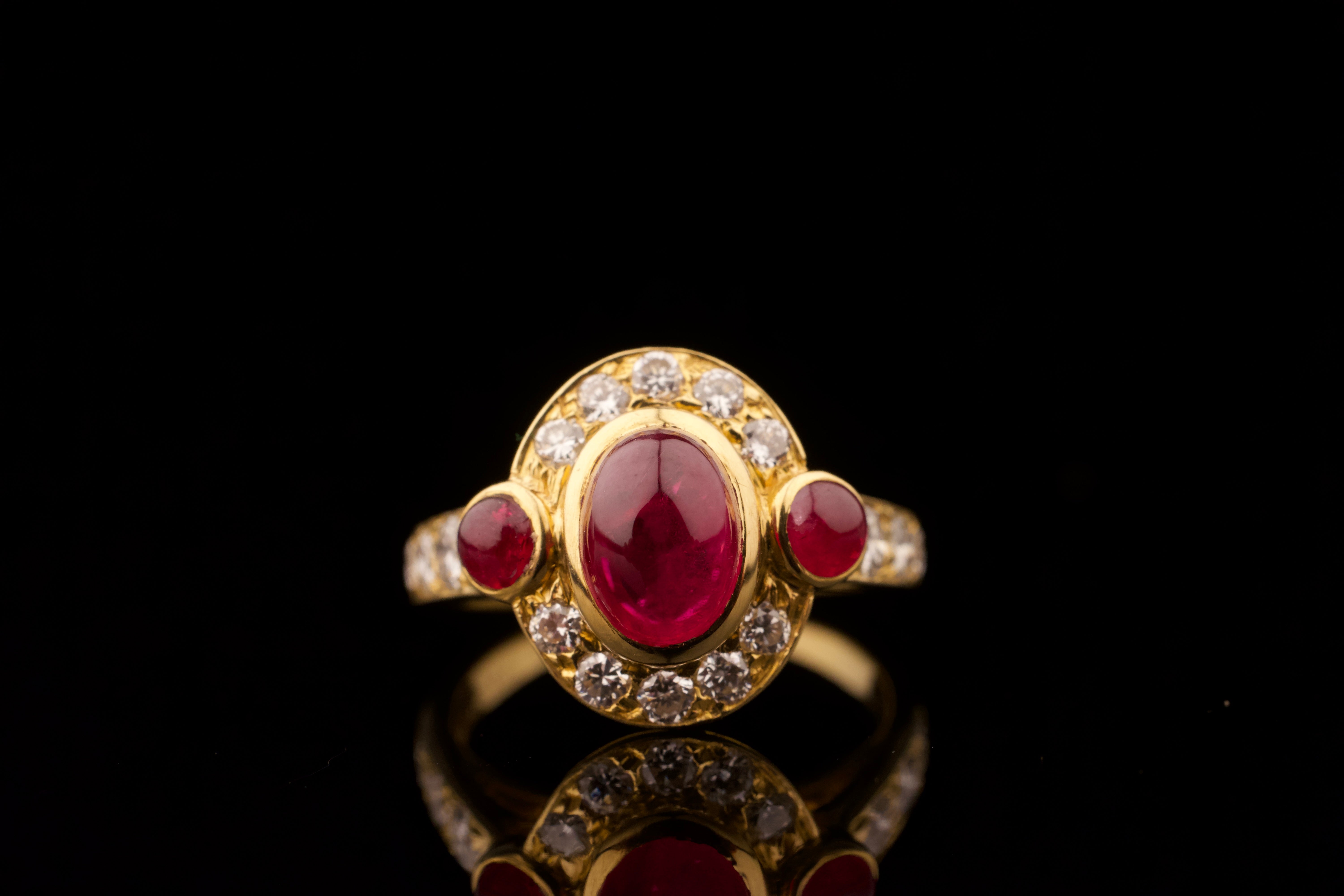 1980s VAN CLEEF & ARPELS Ruby Ring