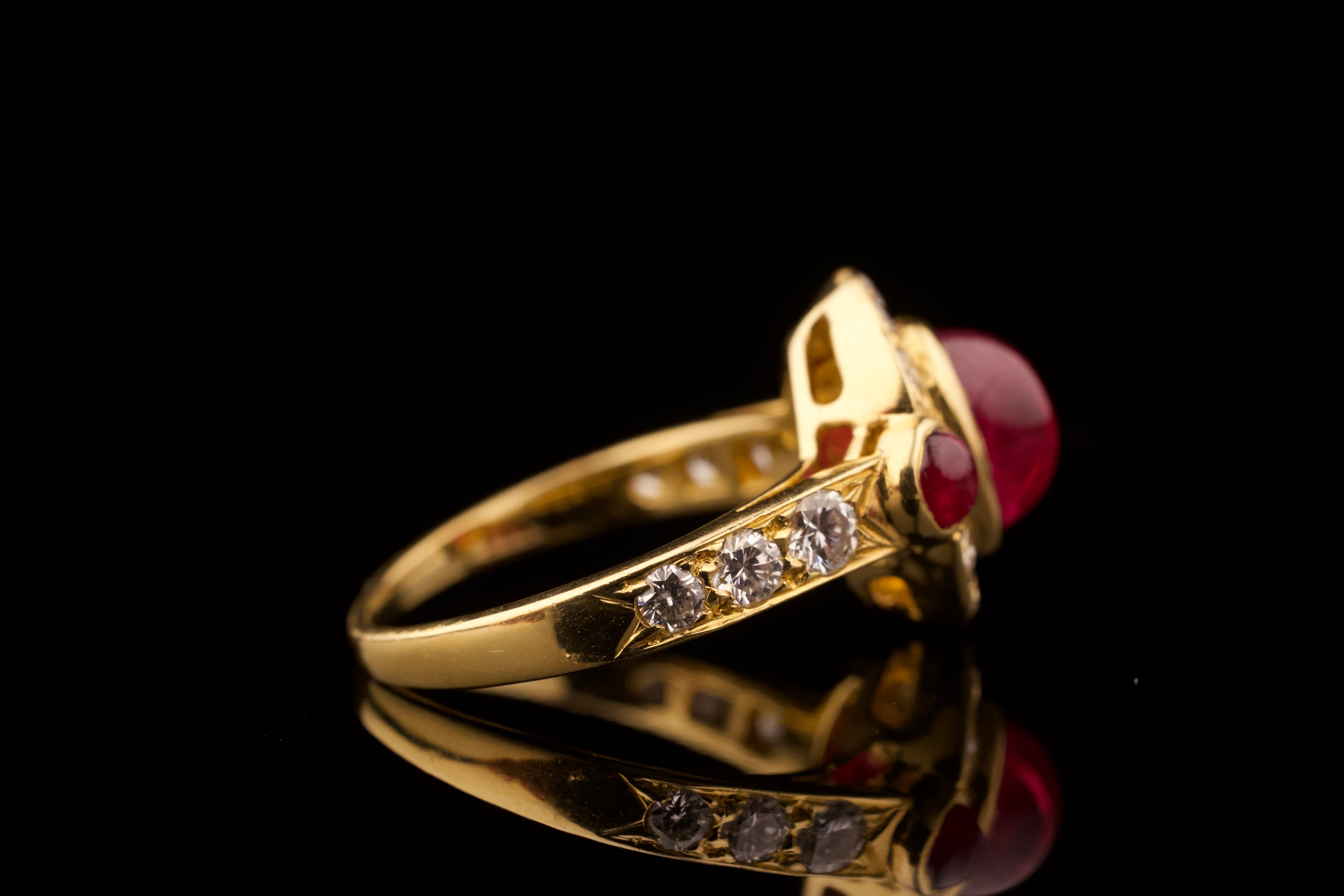1980s VAN CLEEF & ARPELS Ruby Ring