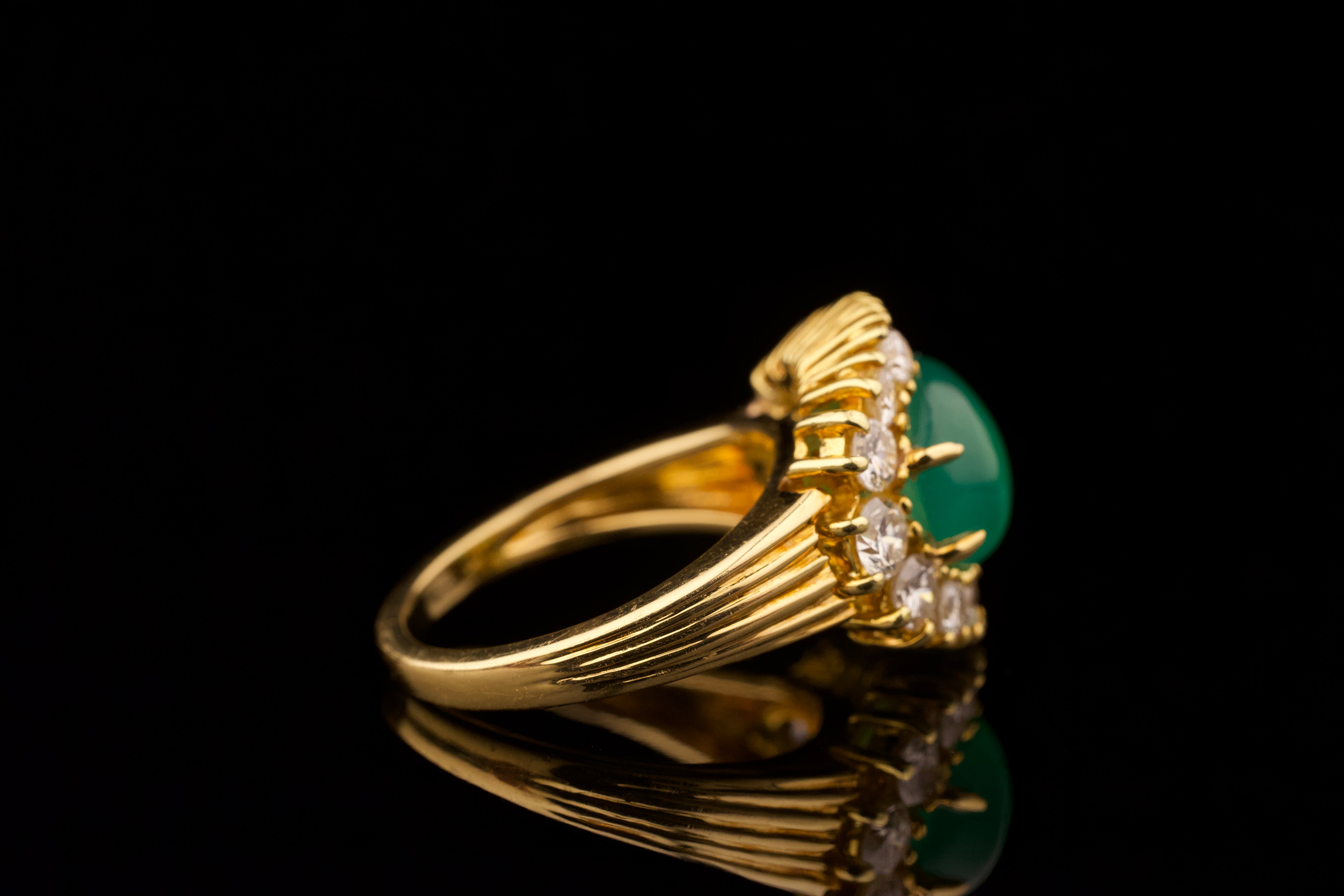 1960s VAN CLEEF & ARPELS Imperial Jade Ring