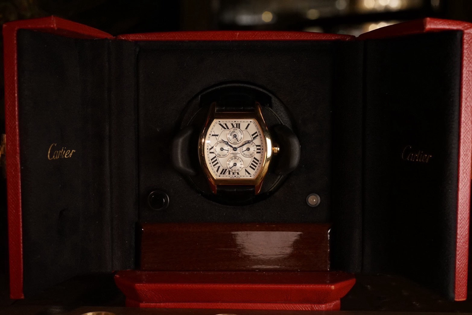 2005,Cartier Tortue Perpetual Calendar Collection Privée Cartier Paris "CPCP"