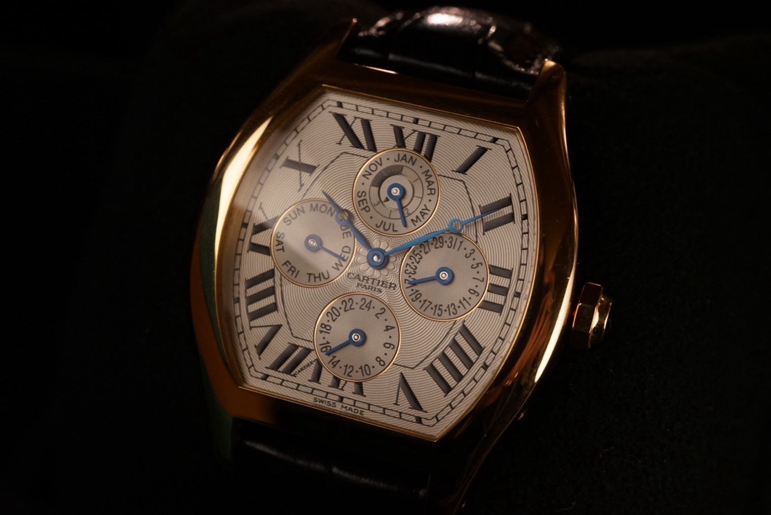 2005,Cartier Tortue Perpetual Calendar Collection Privée Cartier Paris "CPCP"