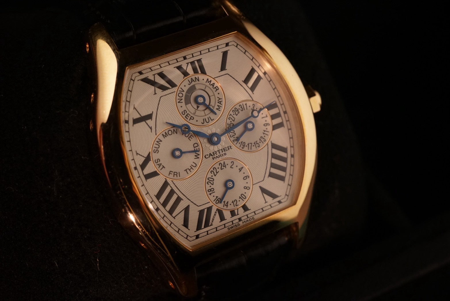 2005,Cartier Tortue Perpetual Calendar Collection Privée Cartier Paris "CPCP"